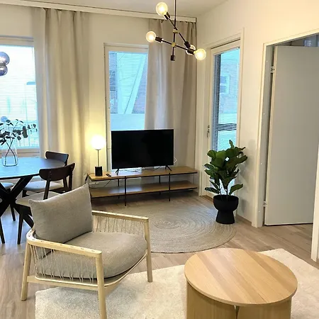 Viihtyisae Kaksio Santalahdessa Апартаменты Тампере