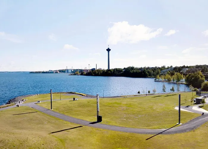 Апартаменты Viihtyisae Kaksio Santalahdessa Тампере