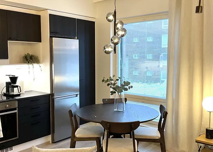 Апартаменты Viihtyisae Kaksio Santalahdessa Тампере