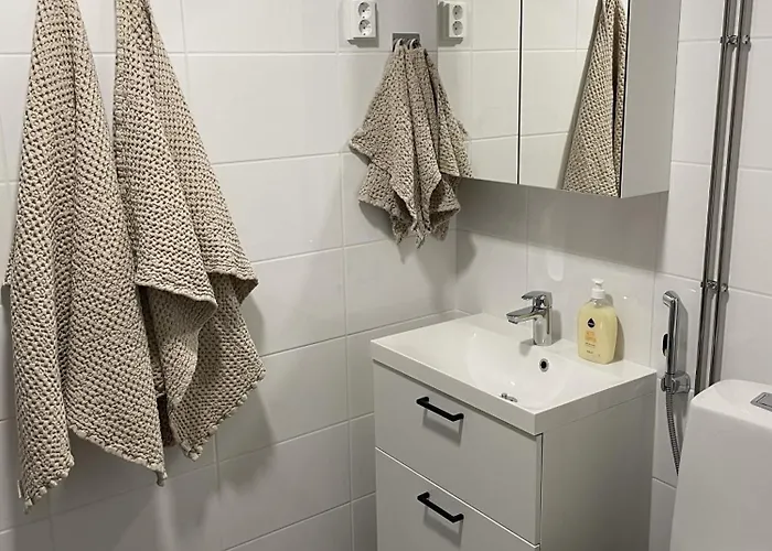 Viihtyisae Kaksio Santalahdessa Апартаменты